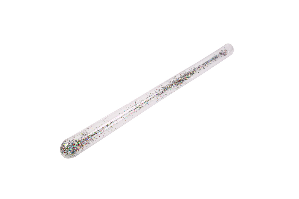 Inflatable Pool Noodle With Glitters Inside Swimming Noodle