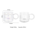 Nordic Glass Tasse Kaffeetasse für Wassercocktail