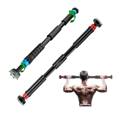 Adjustable Doorway Pull-Up Bar: No-Screw Installation with Locking Mechanism for Strength Training - Chin and Pull-Ups