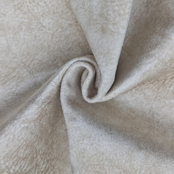 Tela de terciopelo holandés estampada con textura premium