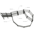 Horse Panel Cattle Yard Animal Enclosure With Gate
