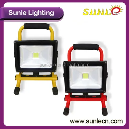 Rechargeable led floodlight for night work, IP65 SLFLRE 20W rechargeable floodlight, 50w led rechargeable floodlight