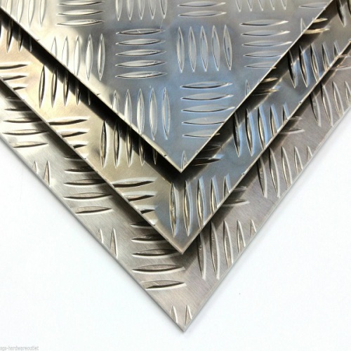 3105 Polished Aluminum Tread Plate For Floor Covering