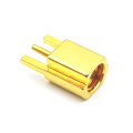 Straight MMCX Female PCB Mount RF Coaxial Connector