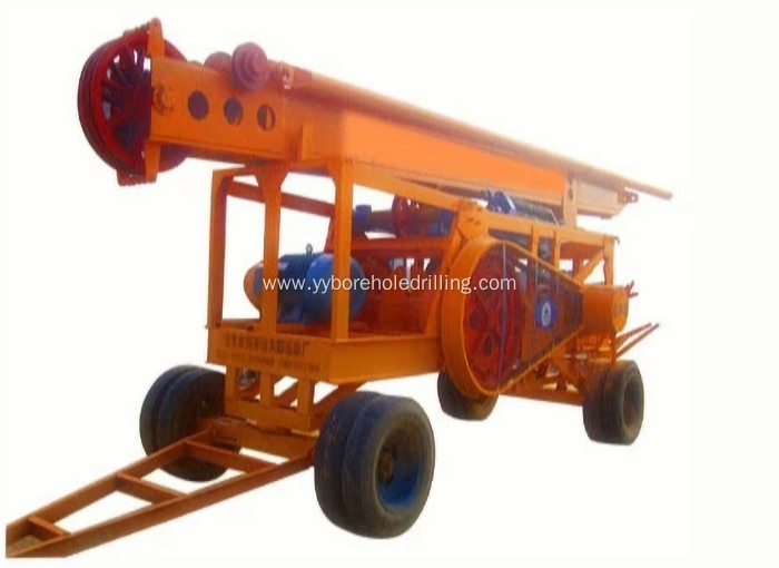 300m large diameter water well percussion drilling rig