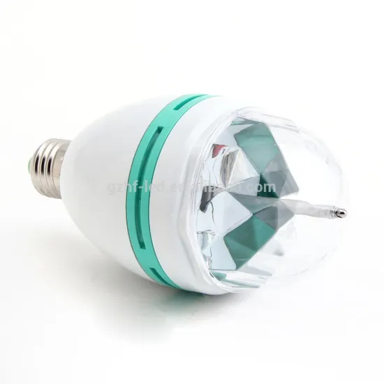 3*1W RGB high brightness Rotating LED Magic Ball Light