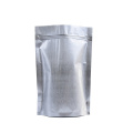 Glänzende reflektierende Nahrungsnahrung Aluminiumfolie Kaffeebeutel Verpackung mit Reißverschluss