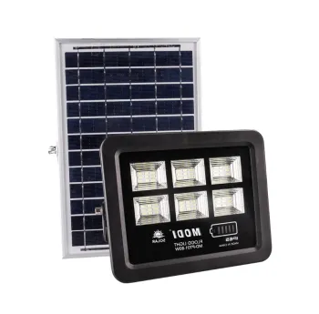 Solar outdoor projection lamp for easy assembly