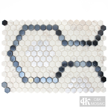 Personalized glass mosaic tiles for decorating the room