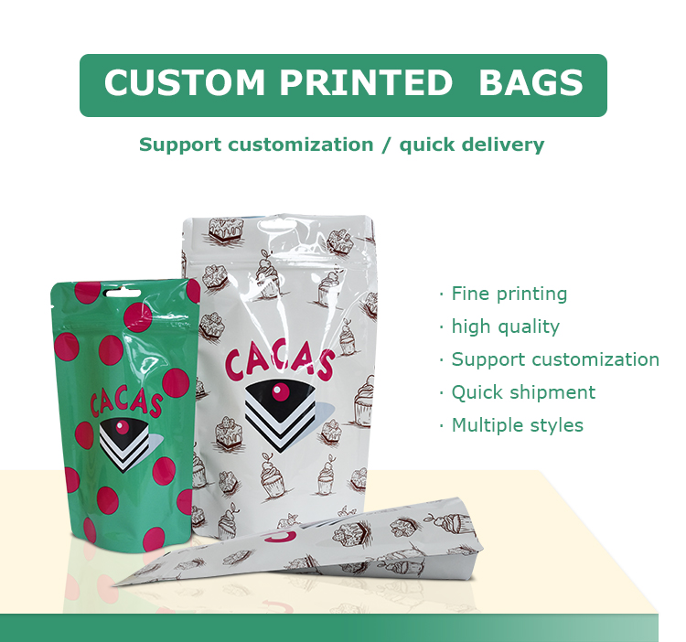 Hot Sale Plastic Packaging Bag For Instant Cakes