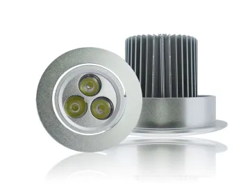3w Epistar Dimmable Recessed Led Downlights Replacement For Bathroom