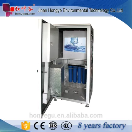 7 Stages Filtration RO System Sparkling Soda Water Vending Machine
