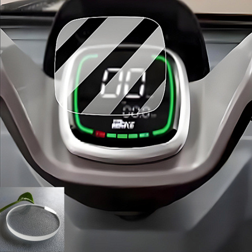 Vidro temperado da tela do painel para veículos EV