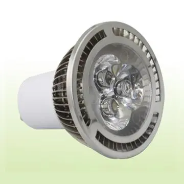 3W LED MR16 Spotlight with Aluminum Fin Type Heatsink