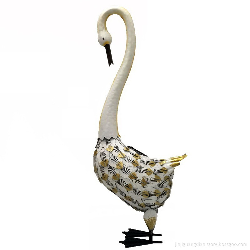 Luminous Iron Swan Lamp