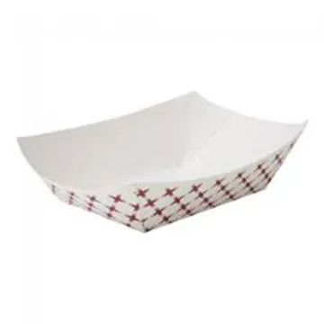 Fast food boat tray paper packaging for chips