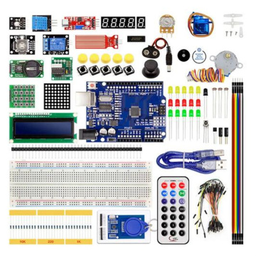 RFID Starter Kit for Arduino UNO R3: Learning Suite with Sensor and Stepper Motor Development Boards
