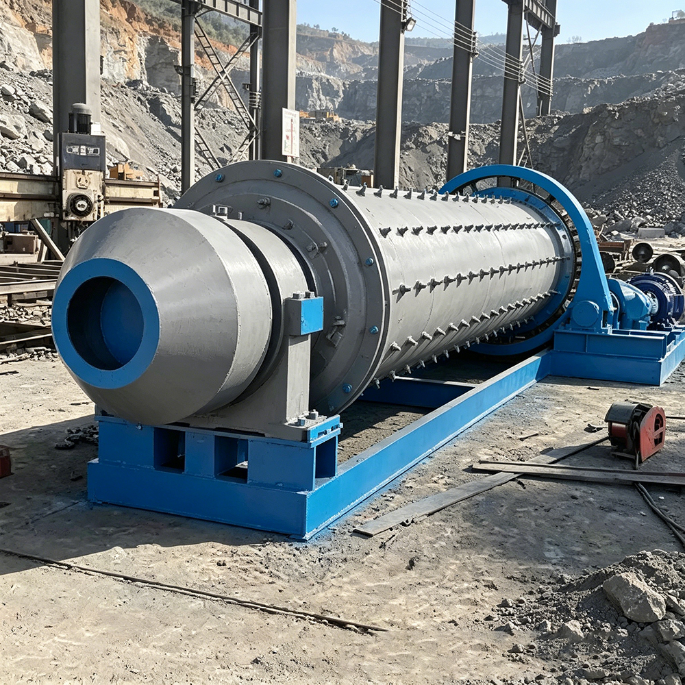 High efficiency wet rod mill