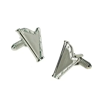 Stylish Musical Novelty Enamel Cuff Links