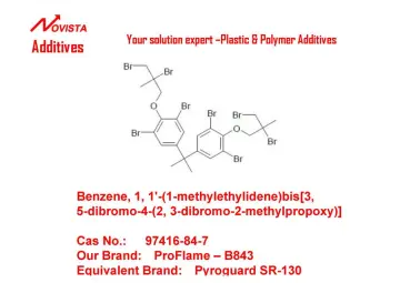 alternative for HBCD EPS flame retardant 97416-84-7 SR-130