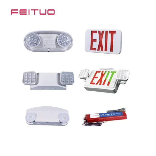 UL-Listed JLEU9 LED Emergency Rechargeable Light by FEITUO
