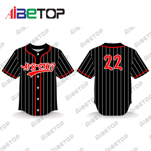 egyedi stílusú, elegáns baseball mezek
