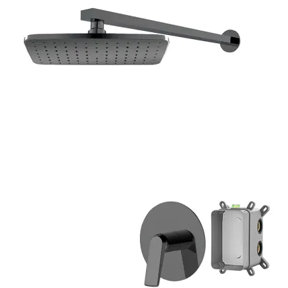 Bathroom Rain Shower Head Set