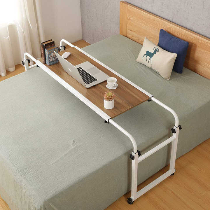 Mesa de hospital de design moderno sobre a cama mesa móvel