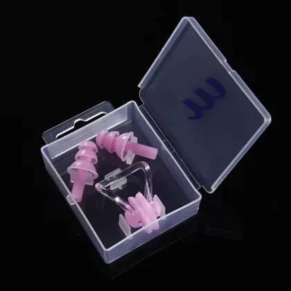 Soft Waterproof Silicone Nose & Ear Plugs for Kids - Anti-Choking & Water Prevention