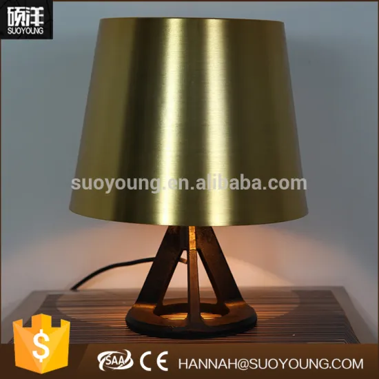 High Quality Decorative Aluminium Zinc Metal E27*1 Table LED Lamp prices