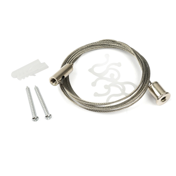 Customized Stainless Steel Tension Cable Suspension Lighting Accessories and Grippers
