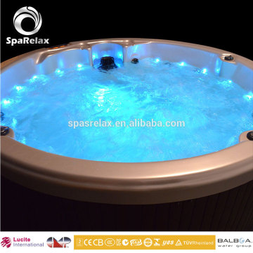 Round Outdoor Acrylic Balboa Massage Spa A400