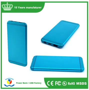 slim metal portable battery charger 4000mah restaurant power bank