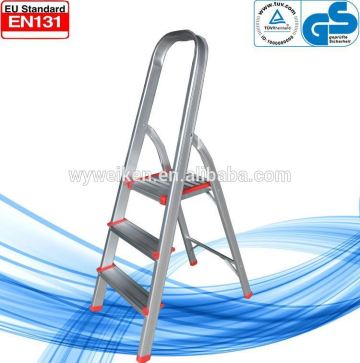 WK-AL203 3 steps circular tube step ladder