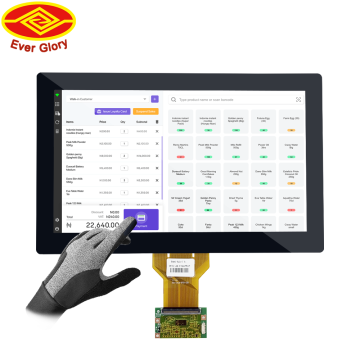 Modulo display touchscreen capacitivo da 6 pollici per calendario da parete digitale interno