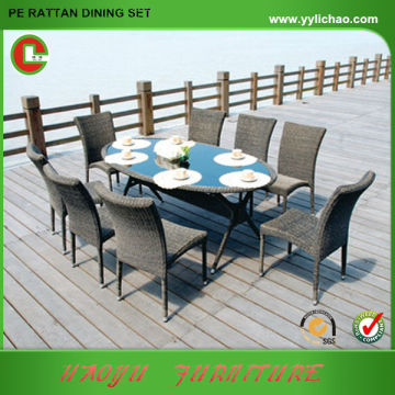 pe rattan outdoor bistro table and chair