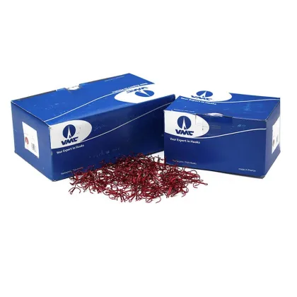 High Quality Red Fishing Hooks VMC 9649 TR Treble Hook
