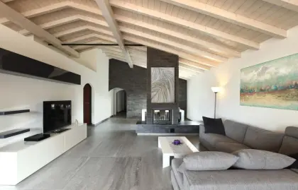 Idealized Landscape Rendering Oil Painting Effect Art Print