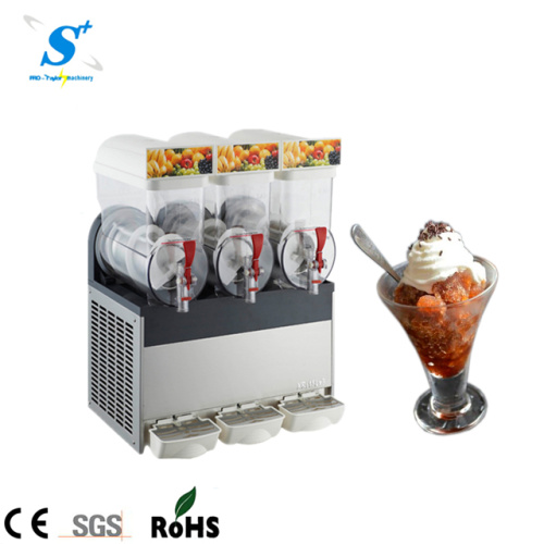 3 tigelas da máquina de bebida de lama carbonatada daiqui (XRJ-15L*3)