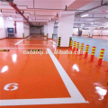 Revestimento epoxy não escorregadio chão de revestimento de garagem epóxi industrial