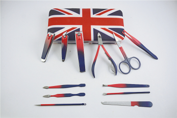 Recycled fabric manicure set professional