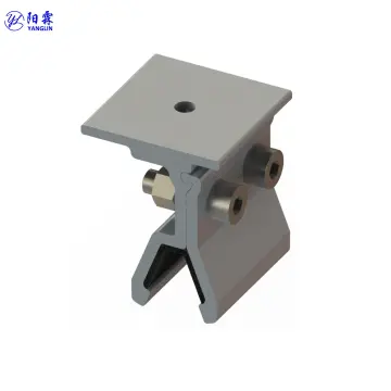 Standing Seam Metal Roof Mounting Brackets for Solar Panels on Steel Roofs