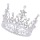 Fashion Full Round Pearl Pageant Crowns