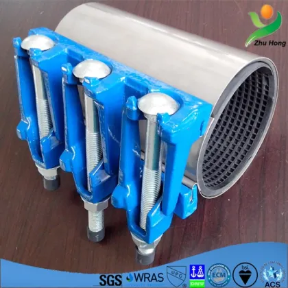 ZR cast iron pipe clamp water pipe repair clamp pipe clamps 150mm tubing clips and clamps internal repair clamp