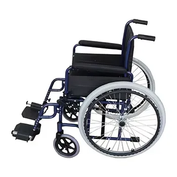 Economical Steel Wheelchair for Seniors