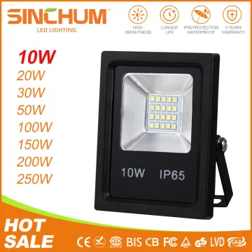 10w smd long lifespan hot selling die-cast aluminum outdoor landscape slim led flood light supplier