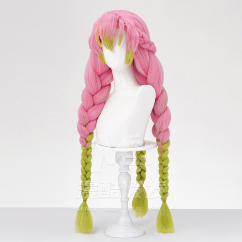 Kimetsu no Yaiba Mitsuri Kanroji Cosplay Wig 2