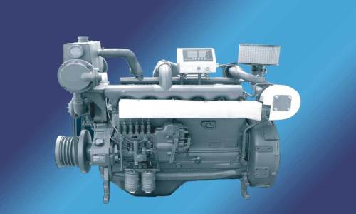 Suministro barato 4 tiempos motor de inyección directa refrigerado por agua 80-225kw/Ricardo R105 Marine