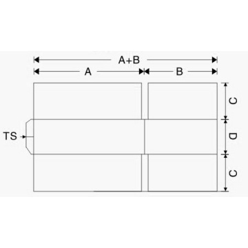 Double Piece Corton Carton Stitching Mailing Mesin