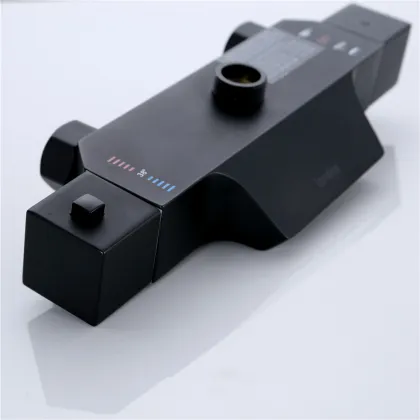 Chinese Brass Constant Temperature Rain Shower Faucet Set